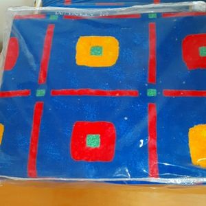 Futon cover with design